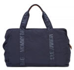 Childhome Geanta de infasat Childhome Mommy Bag Signature Urban Dark Grey