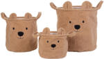 Childhome Set 3 cosuri depozitare Childhome Teddy (CH-CCBTBSET)