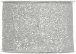 Decoration & Design Karácsonyi mintás Szalag ezüst glitteres 63mmx10m - PV3915G40 (PV3915G40)