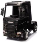 AMR TOYS CAMION ELECTRIC ( TIR ) pentru copii, Scania 500R Black, roti EVA (Scania black)