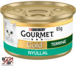 Gourmet Gold Terrine nyúllal nedves macskaeledel (BBT5539)