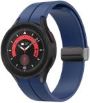 Cellect Samsung Watch 4/5, 20 mm, Kék, Mágneses, Szilikon, Óraszíj (CEL-STRAPWATCH4MADBL)