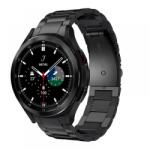 Cellect Samsung Watch 4/5, 20 mm, Fekete, Fém, Óraszíj (CEL-STRAPWATCH4ME-BK)