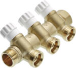 TECE Distribuitor cu robinet, cu 3 cai, 3/4" x 3/4", Tece (8730007) - euro-instal