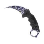  KARAMBIT CS: GO 19, 5 cm, mintázat: Cápa, összecsukható kés