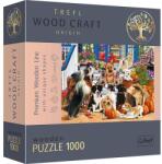 Trefl Puzzle din lemn Trefl Echipa de catei, 1000 piese Puzzle