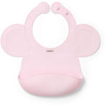 BabyOno előke szilikon állítható rózsaszín 1639/02 - babamarket