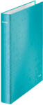 Leitz Caiet mecanic LEITZ WOW, carton laminat, A4, mecanism 2DR, inel 25 mm, turcoaz (L-42410051) - pcone