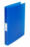 Q-CONNECT Caiet mecanic 4 inele - D25mm, coperti flexibile PP, Q-Connect - albastru transparent (KF02905)