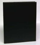 Aurora Caiet mecanic 2 inele - D25mm, coperti carton plastifiat PVC, A4, AURORA - negru (3102/Z)