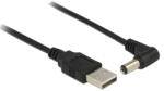 Delock USB tápkábel DC 5.5 x 2.1 mm apa 90 1.5 m