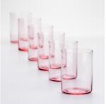 Výrobce po 1 ks Készlet 6x üveg 200 ml piros átlátszó (KK00799)