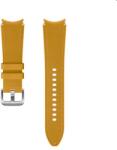 Samsung Tartalék hibrid bőr óraszíj Samsung Galaxy Watch4 (méret M/L), mustard (ET-SHR89LYEGEU)