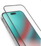 SBS Full Glass edzett üveg Apple iPhone 15 számára, fekete (TESCRFCIP1561)