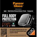 Panzer Full Body D3O PanzerGlass edzett üveg Apple Watch 9/8/7 41 mm számára, clear (3686)