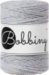 Bobbiny 3PLY Macramé Rope 1, 5 mm 100 m Gri deschis Șnur (TD-E012)