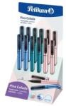 Pelikan Roller Pina Colada, 0.7 mm, Ambidextru, 1 Rezerva Albastra Inclusa, 3 Culori Metalizate Asortate, 12 Bucati (HRZ-605502)