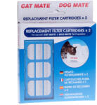  Cat Mate Kiegészítésül 2db pótszűrő lágy vízhez 2 literes Cat Mate macska itatókúthoz