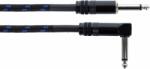 Cordial EI 1, 5 PR-TWEED-BL 1, 5 m Drept - Oblic Cablu de instrument (EI 1,5 PR-TWEED-BL)