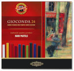 KOH-I-NOOR Gioconda Hard Pastels Set de pasteluri uscate 24 buc (8114024003KS)