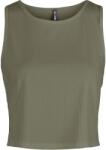 Pieces Къса блуза Pieces Women's Crop Tops - Deep Green