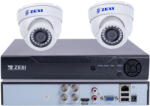  2 DOME kamerás 5M-N 2, 8mm AHD RENDSZER