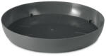 Prosperplast Terra Műanyag Virágcserép Alátét Antracit 16 cm (PPP-PCE4-S433)