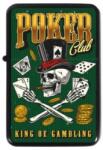 Padonio Benzines öngyújtó fekete színű - Poker felirattal (PAD-14658-2)