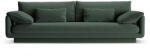 Micadoni Canapea Torino cu 4 locuri si tapiterie din tesatura structurala, verde (MIC_4S_211_F1_TORINO3) Canapea