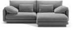Micadoni Coltar Torino cu tapiterie din catifea, gri deschis (MIC_RC_S_184_F1_TORINO4)