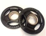S-Sport Disc de greutate cauciucat, 51 mm - 2x1, 25 kg S-SPORT (1682)