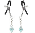 Liebe Seele Glow-in-dark Nipple Clamps, Light Blue (2pcs a set) - primestars