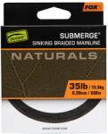 FOX Submerge Naturals Braid Sinking Braided Mainline 600 Méter 0, 20 Mm - Fonott Süllyedő Főzsinór (cbl025)