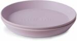 Mushie kerek tányér 2 db - Soft Lilac