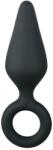 EasyToys Pointy Plug S - anál plug (fekete) - kicsi - sexshopcenter