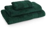 Eurofirany Aura minőségi törölköző egyiptomi pamutból és modálból Sötétzöld 30x50 cm