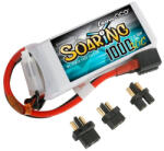 GENS ACE Soaring 1000mAh 11.1V 30C 3S1P Lipo akkumulátor EC3/XT60/T-csatlakozóval