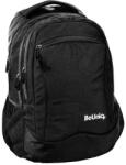 PASO fekete ergonomikus iskolatáska, hátizsák - Black (BUBL-2808)