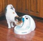 Petmate Fresh Flow Deluxe vízkeringetős önitató bézs