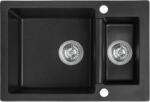 Laveo CELIA 1, 5 medencés szemcsés fekete mosogató (SBC_730T) (SRC_730T) - mosibolt