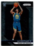 Panini 2018-19 Panini Prizm #212 Jacob Evans III RC