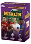 Topps 2021-22 Topps UEFA Champions League Merlin Chrome Soccer Blaster box - focis kártya doboz