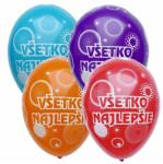 LUKY MZ Balóny Všetko Najlepšie 5ks