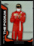 Topps 2021 Topps Chrome Formula 1 Racing Path to the Podium #PTP-CS Carlos Sainz