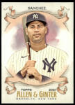 Topps 2021-22 Topps Allen and Ginter #186 Gary Sanchez