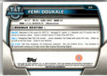 Topps 2022-23 Bowman Chrome University #20 Femi Odukale