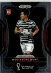 Topps 2022 Panini Prizm World Cup #141 Woo-yeong Jeong