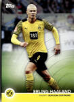 Topps 2021 Topps Borussia Dortmund Trading Cards Set Team Squad #BVB-EH Erling Haaland