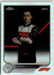 Topps 2022 Topps Chrome Formula 1 Racing Refractor #65 Zhou Guanyu