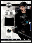 Upper Deck 2012 Panini Limited Materials #LJ-LC Logan Couture 35/99